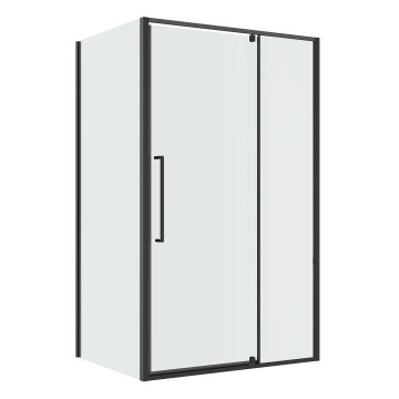Душевое ограждение Niagara Nova NG-35-12AGR-A90GR-34 (120х90х195) прямоугольник,распашная,графит,стекло прозрачное,2 места