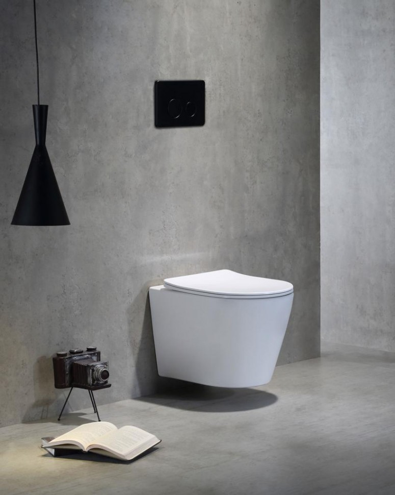 Унитаз подвесной Ceramalux TR5178 TORNADO