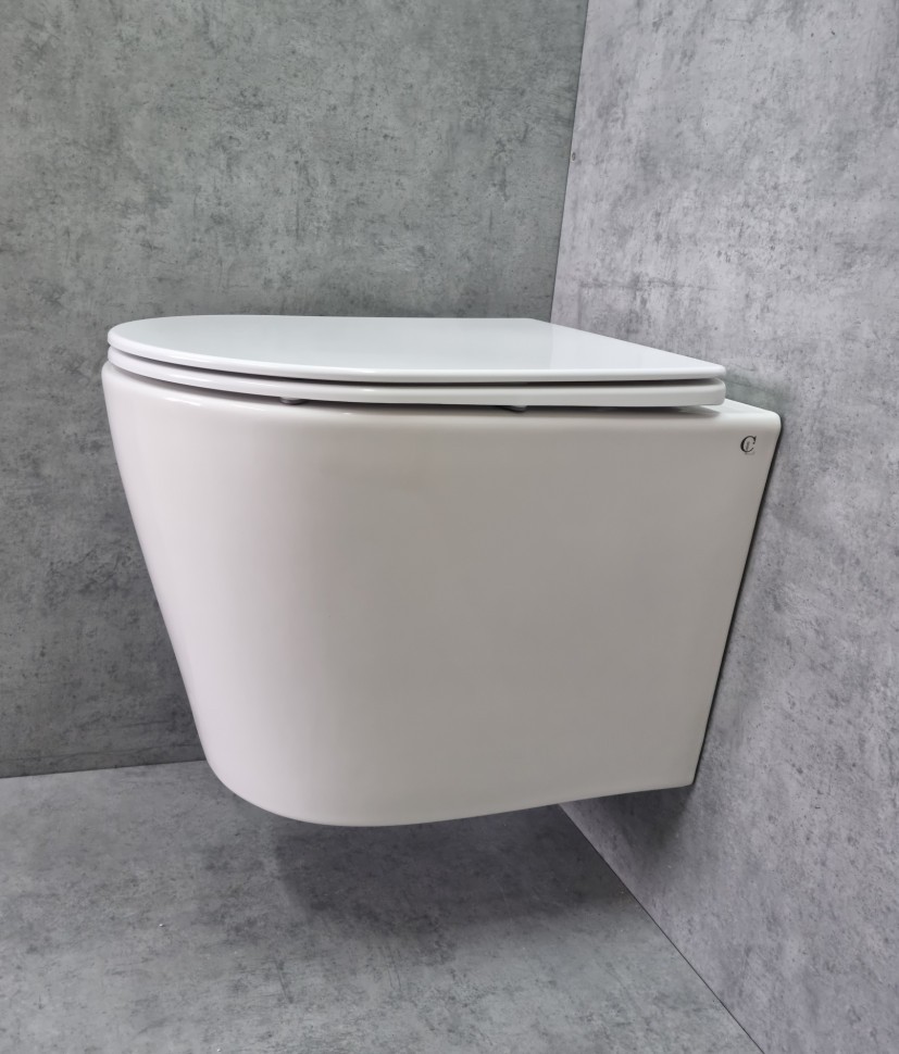 Унитаз подвесной Ceramalux TR5178 TORNADO