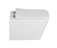 Унитаз подвесной MILLEAU CONT-S MYL041SGW с микролифтом (белый глянец) / Tornado