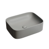 Умывальник чаша накладная прямоугольная (цвет Антрацит Матовый) Element 505x380x150мм