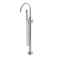 Смеситель для ванны напольный SANCOS Etna, хром, арт. SC9009CH