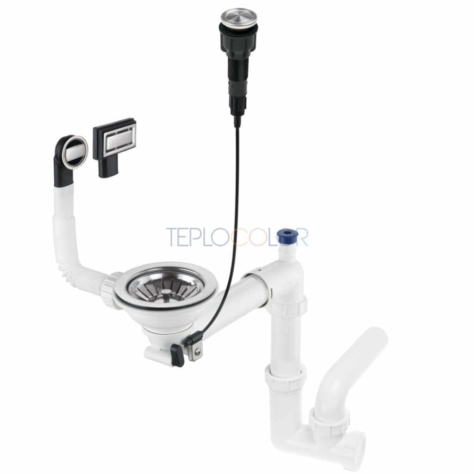 Сифон для гранитной мойки, 1-функция - Space Saver