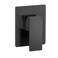 AQM8807MB Savona Встраиваемый смеситель в комплекте с внутр. частью, черный матовый