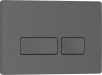 Кнопка смыва IBERICA BLANCA ESTI-R ABS-пластик, серый матовый (IB.B021.008.000)