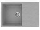 Кухонная мойка из искусственного камня Uperwood ECON UPD-507-003, прямоугольная, серая матовая