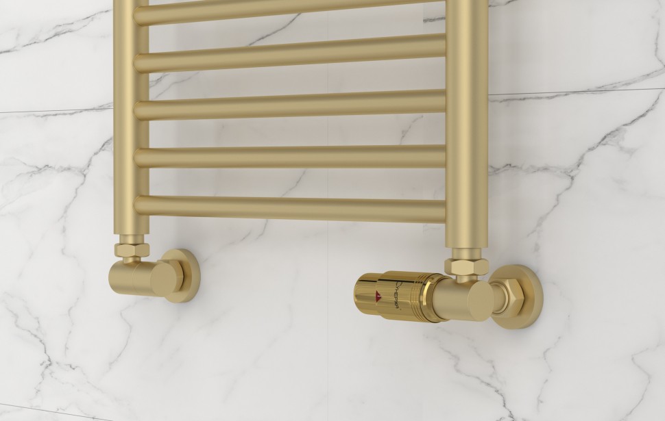 Автоматический терморегулятор 3D правый (G 1/2" НР х G 3/4" НГ)