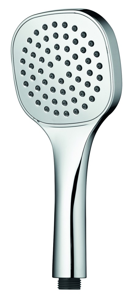 Душевая стойка с тропическим душем, черный матовый 10030