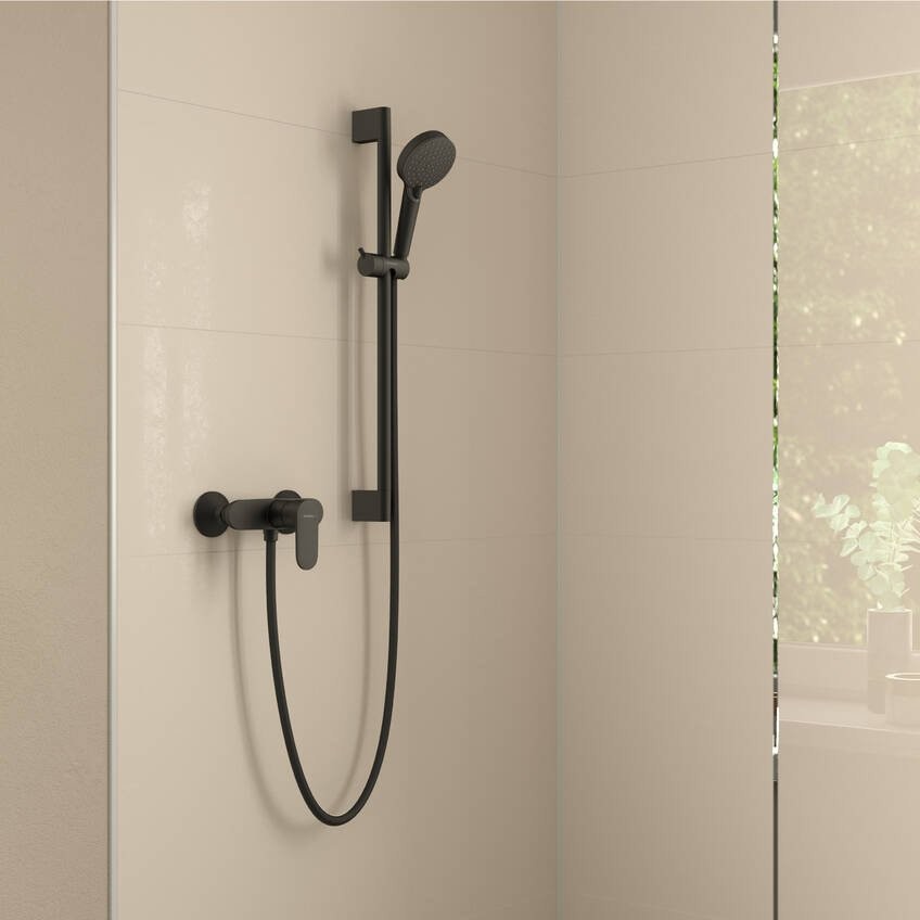 Смеситель для душа Hansgrohe Vernis Blend черный (71640670)
