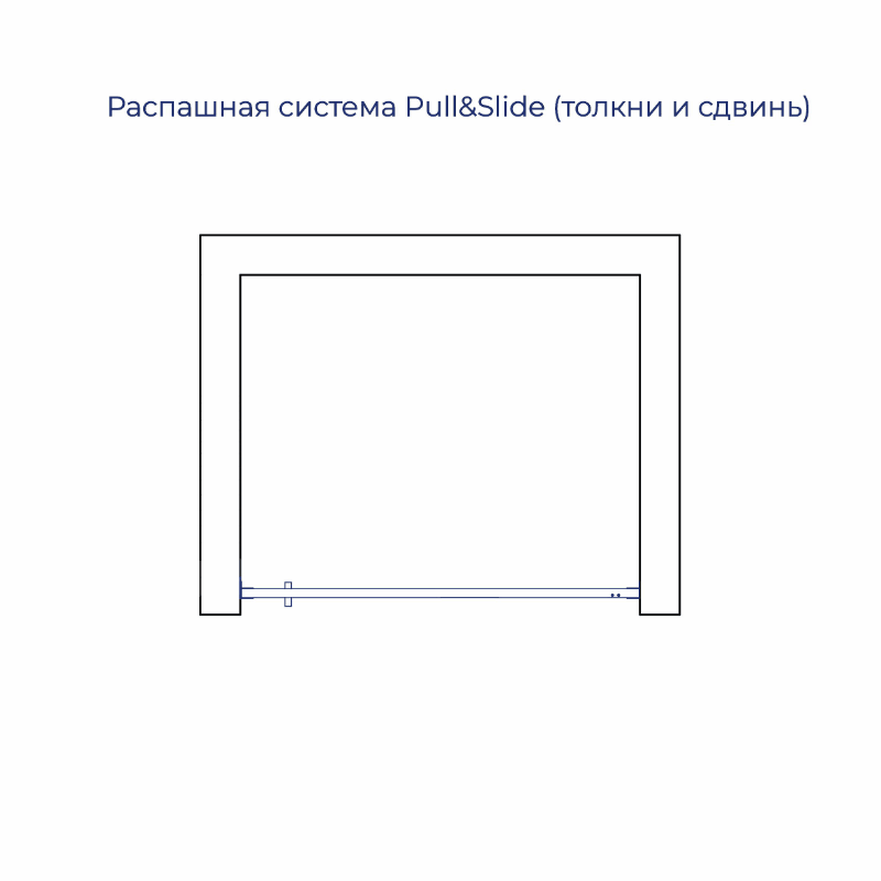 Душевая дверь RGW SV-05-2Gb 900 (703205209-156)