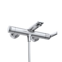 Смеситель для ванны и душа в комплекте с ручным душем, шлангом и держателем CEZARES LUX-VD-01