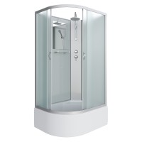 Душевая кабина Niagara Classic NG-2310-14RBKT (120х80х210) высокий поддон(40см),стекло матовое,4 места