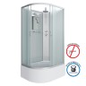 Душевая кабина Niagara Classic NG-2310-14RBKT (120х80х210) высокий поддон(40см),стекло матовое,4 места
