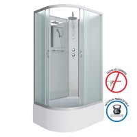 Душевая кабина Niagara Classic NG-2310-14RBKT (120х80х210) высокий поддон(40см),стекло матовое,4 места