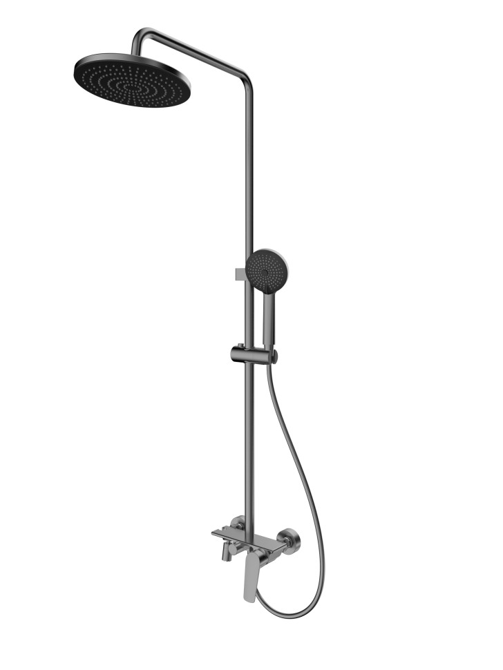 Душевая система Splenka для ванны и душа S53.24.09 Графит
