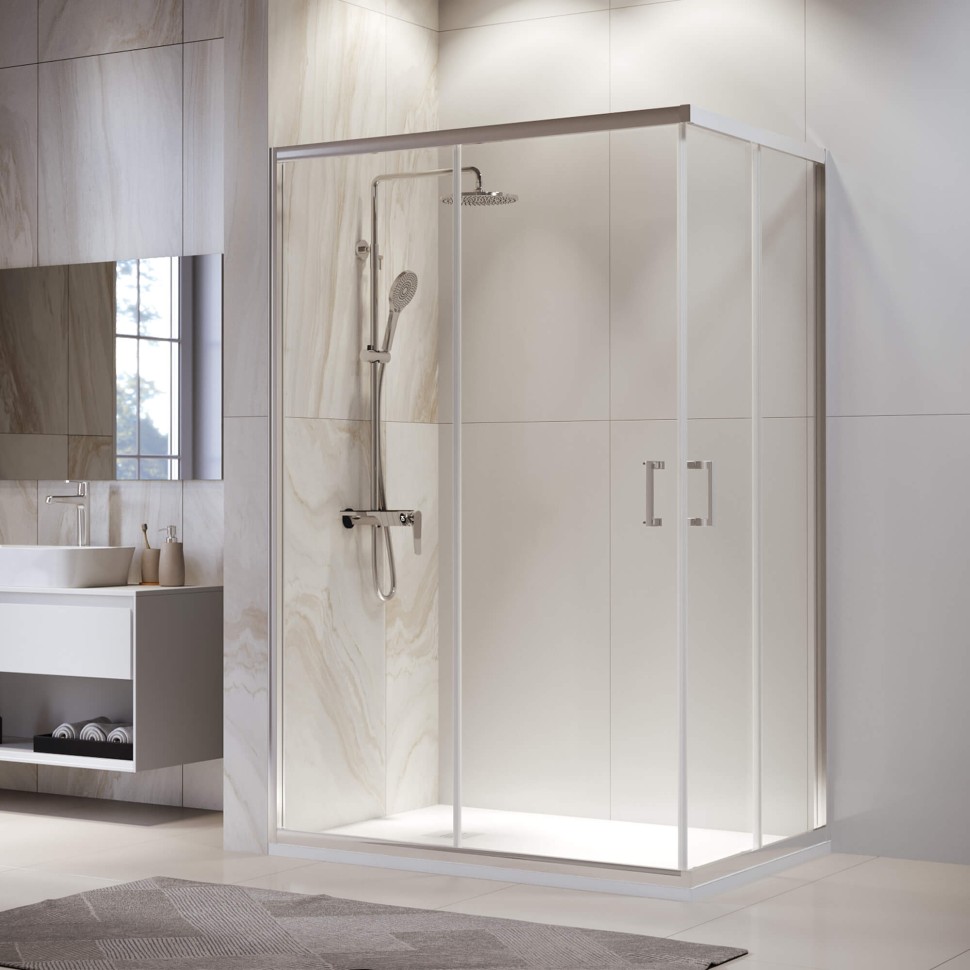 Душевой уголок RGW PA-246 (Прозрачное, 800x1200)