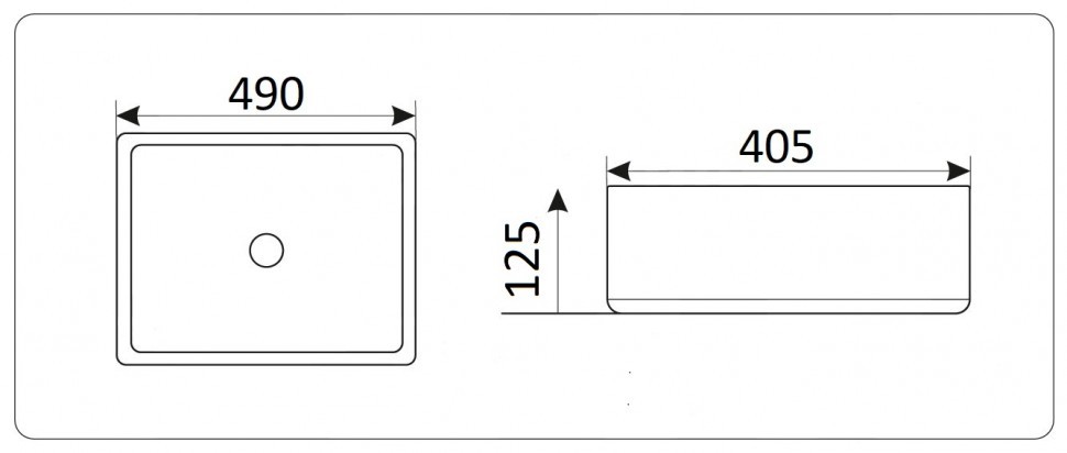 Умывальник CeramaLux 9132
