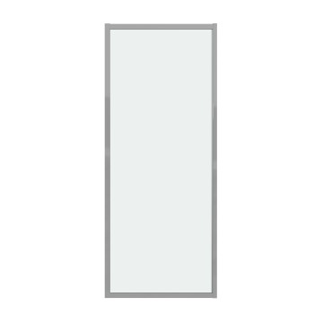Боковая стенка Grossman Style 200.K33.05.90.10.00 (90х195) хром,стекло прозрачное, 1 место