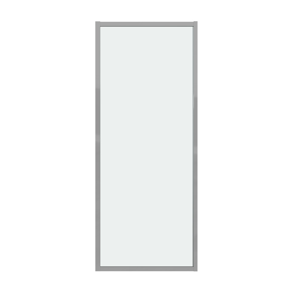 Боковая стенка Grossman Style 200.K33.05.90.10.00 (90х195) хром,стекло прозрачное, 1 место