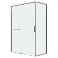 Боковая стенка Grossman Style 200.K33.05.90.10.00 (90х195) хром,стекло прозрачное, 1 место