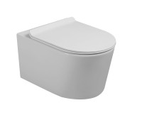 Унитаз подвесной MILLEAU NESS-AS MYL040ASGW с микролифтом (белый глянец) / Tornado