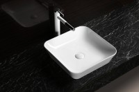 Раковина накладная MILLEAU Miel MU0021A-GW (белый глянец)