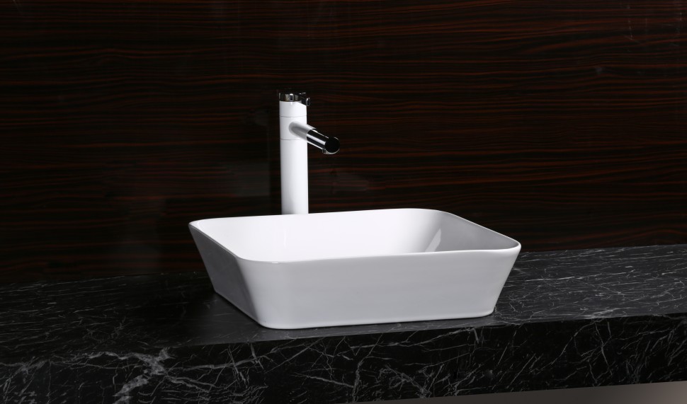 Раковина накладная MILLEAU Miel MU0021A-GW (белый глянец)