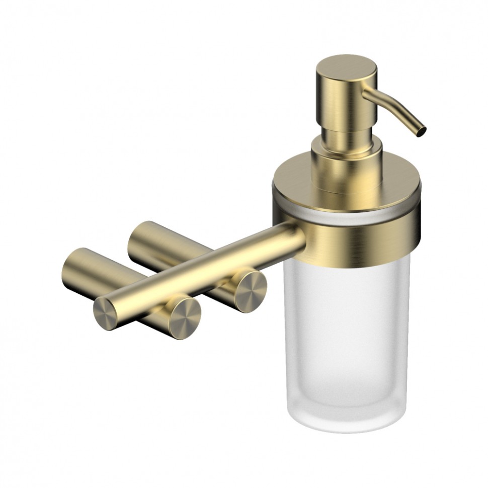 Диспенсер с держателем ABBER Osten 316 AA1859BG брашированное светлое золото