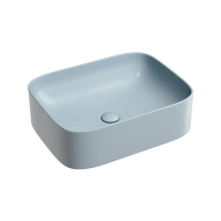 Умывальник чаша накладная прямоугольная (цвет Серо-x