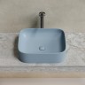 Умывальник чаша накладная прямоугольная (цвет Серо-x
