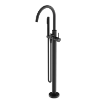 Смеситель для ванны напольный SANCOS Etna, черный матовый, арт. SC9009MB