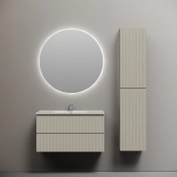 Тумба подвесная SANCOS Snob R 890х445х500, c двумя ящиками оснащенными доводчиками, Beige Soft , арт.SNR90CE