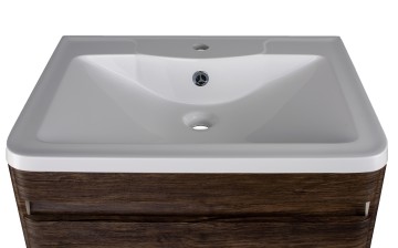 Тумба напольная STYLELINE "Атлантика 60", Люкс старое дерево, PLUS с раковиной Атлантик 60