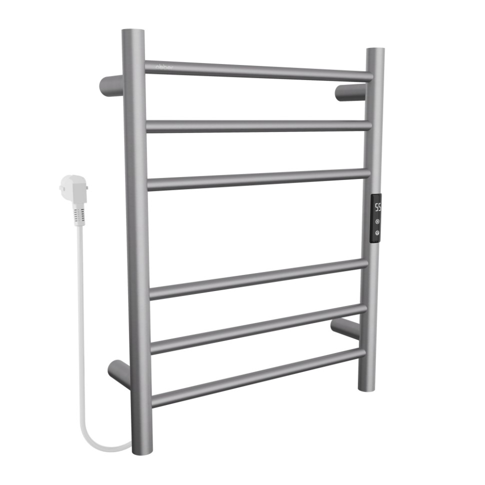 Полотенцесушитель электрический ABBER Standard AH4606BST сталь брашированная