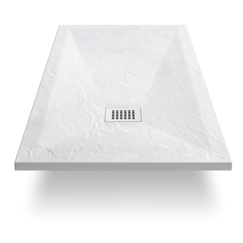 Поддон для душа из искусственного камня VST-4SR9010W, 1000*900*25, белый матовый
