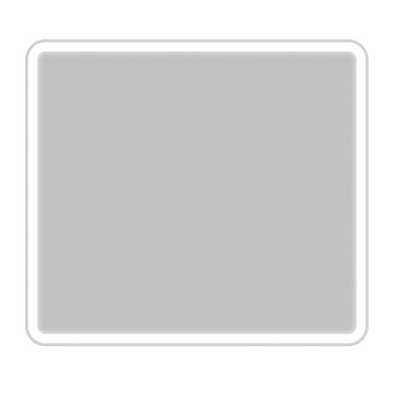 Зеркало BelBagno SPC-MAR-900-800-LED-BTN