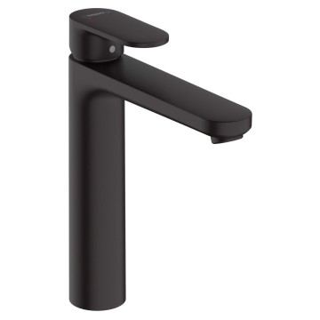 Смеситель для раковины Hansgrohe Vernis Blend без сливного гарнитура 71582670, черный матовый