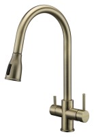 Смеситель для кухни Lange, бронза, La214212-BR, Paulmark