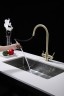 Смеситель для кухни Lange, бронза, La214212-BR, Paulmark