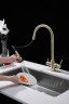 Смеситель для кухни Lange, бронза, La214212-BR, Paulmark