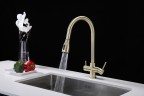 Смеситель для кухни Lange, бронза, La214212-BR, Paulmark