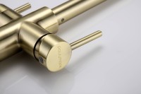 Смеситель для кухни Lange, бронза, La214212-BR, Paulmark