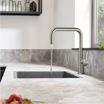 Смеситель для кухни Hansgrohe Talis M54, с запорным вентилем, 1jet 72807800, под сталь