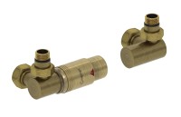 Автоматический терморегулятор 3D левый (G 1/2" НР х G 3/4" НГ)