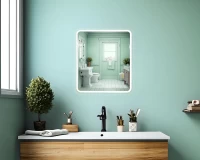 Зеркало LED OTTIMO Malta New 700x1000 c сенсорным выключателем и диммером