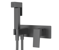 Смеситель Splenka встраиваемый с гигиеническим душем S01.52.09 Графит