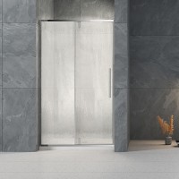 Душевая дверь Veconi Vianno VN-34R, 1100x1950, хром, стекло дождь