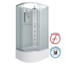 Душевая кабина Niagara Classic NG-2310-14RBKTG (120х80х210) высокий поддон(40см),стекло матовое,4 места