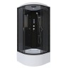 Душевая кабина Niagara Classic NG-6508-14P (90х90х215) высокий поддон(40см),черный,стекло тонированное,4 места