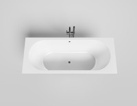 Ванна встраиваемая ORNELLA AXIS 170x70 покраска по RAL полностью S-Stone Матовое